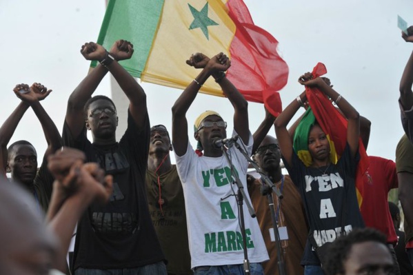 Les "Y'en à marristes" confirment dakarposte- Pour dire « Non » à Macky Sall, « Y en a marre » organise le Rassemblement du peuple le 7 avril
