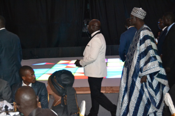 Photos-Cauris d'Or 2017: Arrivée du président du MDES, Mbagnick Diop avec la délégation gouvernementale
