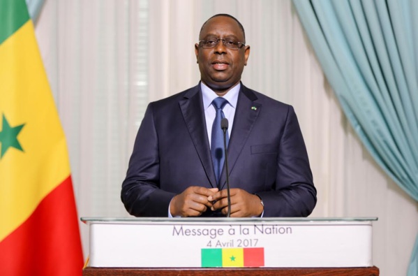 DISCOURS À LA NATION DU CHEF DE L'ETAT MACKY SALL