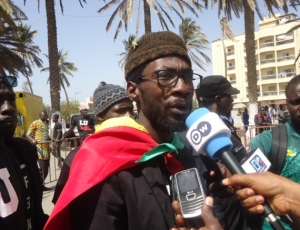 Place de l'Obélisque-Fadel Barro: "Ce qui nous pousse à manifester..."