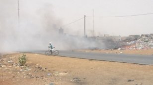 ALERTE - Décharge de Thiès : Des câbles électriques sous le feu ! ALERTE - Décharge de Thiès : Des câbles électriques sous le feu !