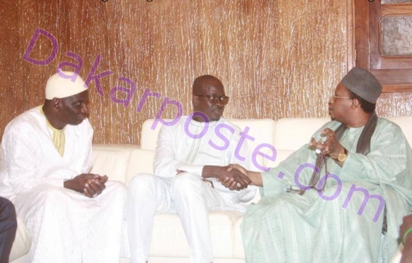 Les images exclusives de la visite des proches de Khalifa Sall chez le marabout Cheikh Oumar Tall