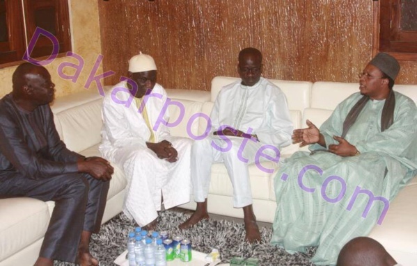 Les images exclusives de la visite des proches de Khalifa Sall chez le marabout Cheikh Oumar Tall
