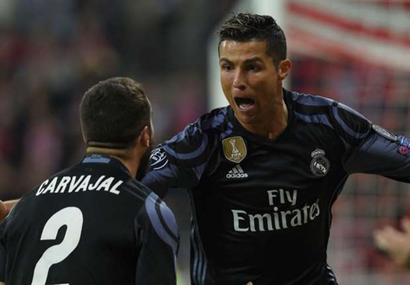 Bayern Munich-Real Madrid 1-2, le Real remercie Ronaldo Bayern Munich-Real Madrid 1-2, le Real remercie Ronaldo