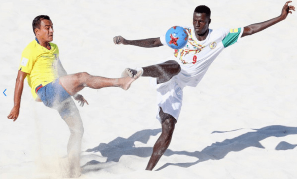 Beach Soccer: le Sénégal démarre fort avec un 9-0 devant l’Equateur