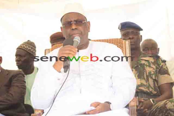 Les images de Macky Sall à Bettenty Les images de Macky Sall à Bettenty