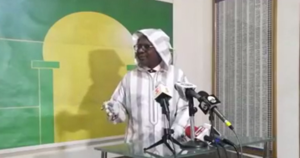 Serigne Modou Kara fait une déclaration. Regardez