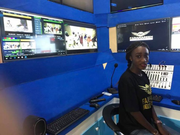 Les locaux de la télé de Waly Seck, Faramareen Les locaux de la télé de Waly Seck, Faramareen