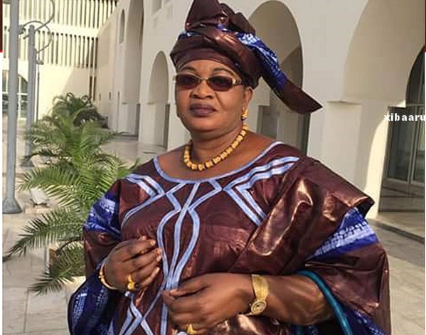 Aïda Mbodj également reçu par Harouna Dia Aïda Mbodj également reçu par Harouna Dia