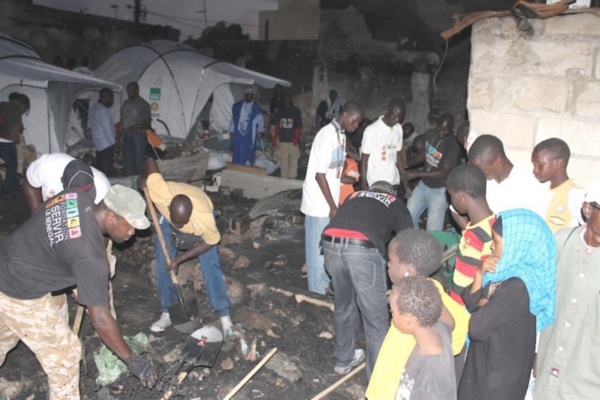 Un grave incendie fait 5 victimes à l'unité 17 des parcelles assainies: le plus âgé des enfants décédés par asphyxie n'avait que...17 ans