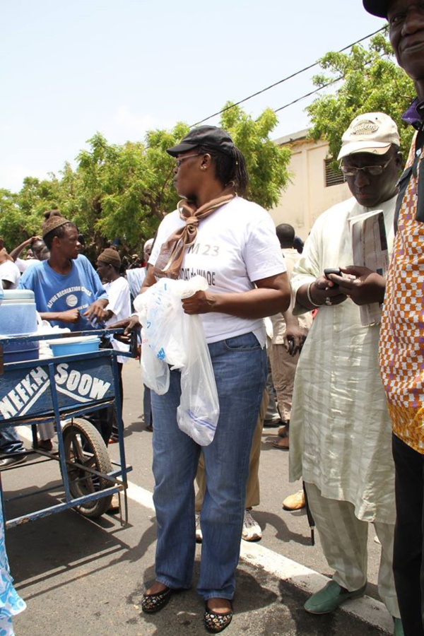 Marieme Faye Sall en mode "M23" Marieme Faye Sall en mode "M23"