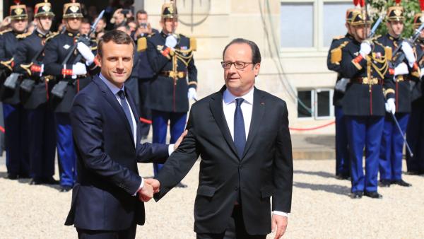Emmanuel Macron officiellement investi président