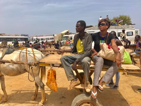 La mannequin Evelyne Gomis en mode 