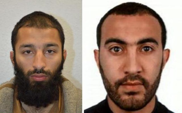 Attentat de Londres : deux des trois assaillants identifiés par la police
