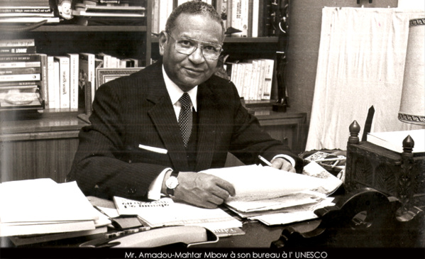 Histoire: Amadou Makhtar Mbow, seul en vie du premier gouvernement du Sénégal en 1957