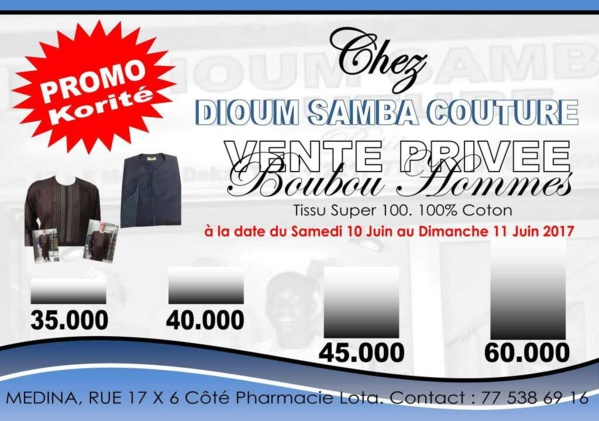 DIOUM SAMBA COUTURE DIOUM SAMBA COUTURE