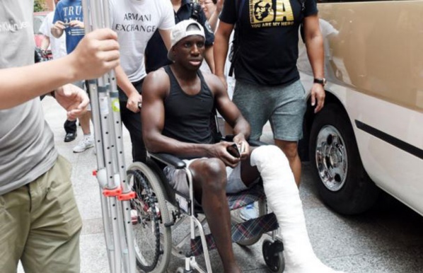 Jambe Cassée : Demba Ba sera opéré en France le 22 juin Jambe Cassée : Demba Ba sera opéré en France le 22 juin