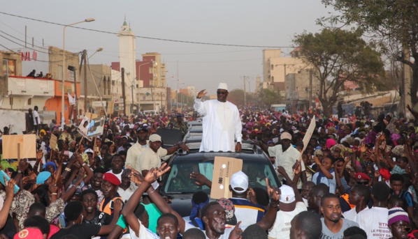 Macky à Saint-Louis : une campagne déguisée ? Macky à Saint-Louis : une campagne déguisée ?