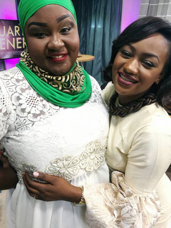 Kya Aidara en toute complicité avec Marianne Siva Diop… Kya Aidara en toute complicité avec Marianne Siva Diop…