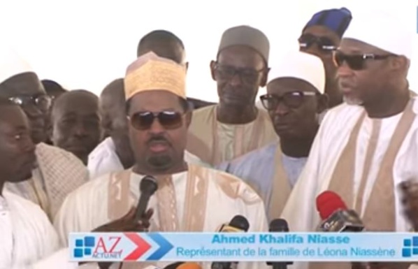 Ahmed Khalifa Niasse aux Mourides: « vous êtes loin d’émerveiller Serigne Touba » Ahmed Khalifa Niasse aux Mourides: « vous êtes loin d’émerveiller Serigne Touba »