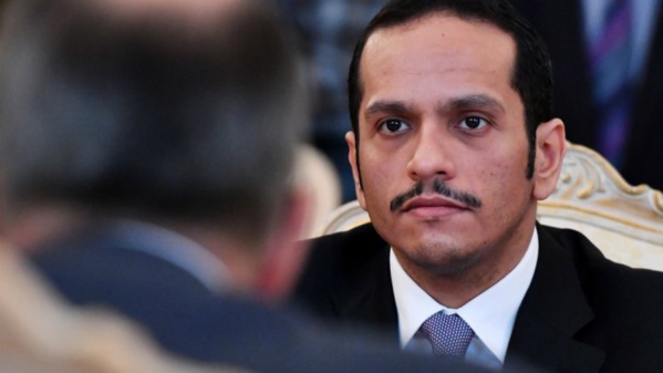 Le ministre qatari des Affaires étrangères, Mohammed ben Abderrahmane Al-Thani Le ministre qatari des Affaires étrangères, Mohammed ben Abderrahmane Al-Thani