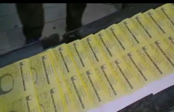 Législatives 2017: Tandian Imprimerie a déjà achimé plusieurs tonnes de bulletins de vote à la DGE Législatives 2017: Tandian Imprimerie a déjà achimé plusieurs tonnes de bulletins de vote à la DGE