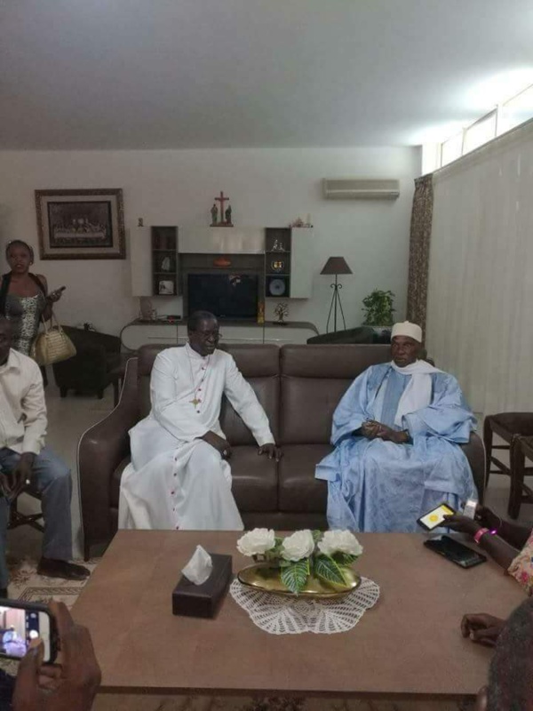 Wade a rencontré ce samedi l'Archevêque de Dakar, Mgr Benjamin NDIAYE...Ce que l'on sait du planning de "Pa Bi"