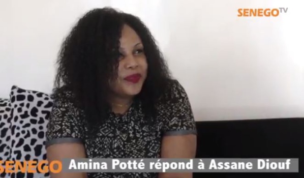 Amina Poté: « Assane Diouf est mal barré s’il pense qu’il peut me détruire »
