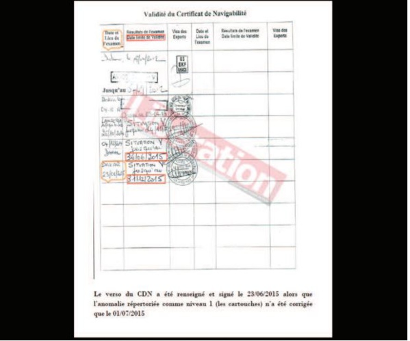 CRASH DU 6V-AIM DE SENEGALAIR AU LARGE DE DAKAR: De nouvelles révélations accablantes CRASH DU 6V-AIM DE SENEGALAIR AU LARGE DE DAKAR: De nouvelles révélations accablantes
