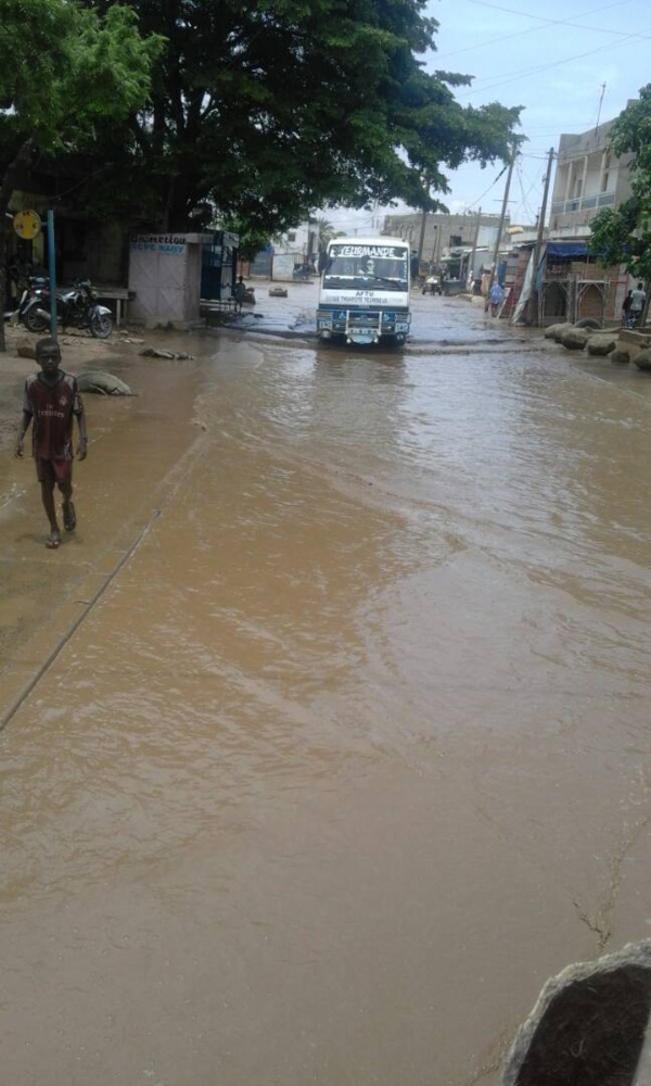 Keur Mbaye Fall sous les eaux