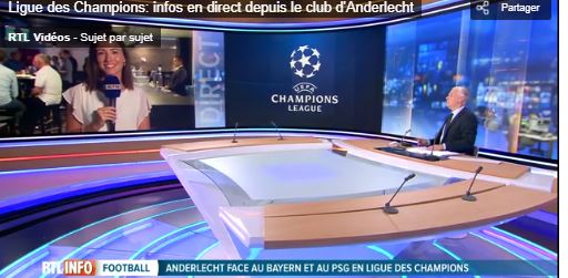 Le Bayern, le PSG et le Celtic pour Anderlecht en Ligue des champions