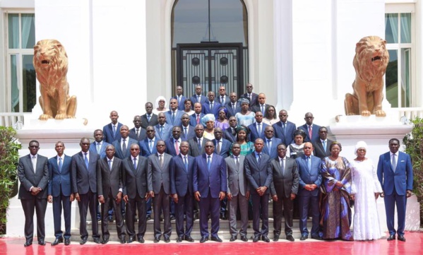 Le gouvernement du Sénégal  (Photo compte fb Présidence de La République)