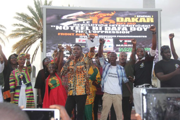 Révolution anti Franc CFA : Urgences Panafricanistes, le Front anti APE et Y’en a marre mobilisent la jeunesse à la Place de la Nation (images)