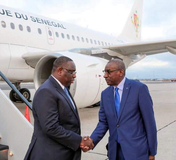 Arrêt sur image!  L'arrivée du Pr Macky Sall aux Usa