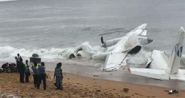 Crash au large d’Abidjan – Un avion échoue dans l’océan Atlantique, bilan 4 morts et 6 blessés (Sources sécuritaires)