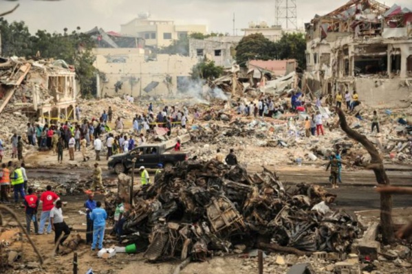 Attentat en Somalie – 276 morts et 300 blessés Attentat en Somalie – 276 morts et 300 blessés