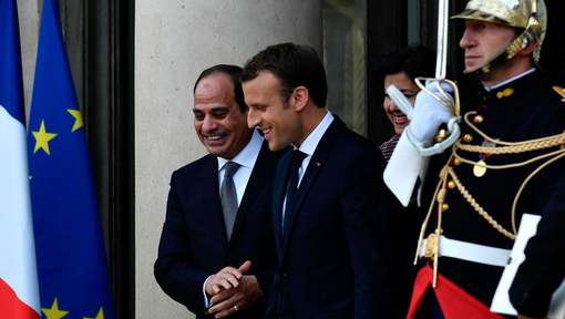 Macron apporte un soutien appuyé à l'Egypte, malgré les droits de l'homme