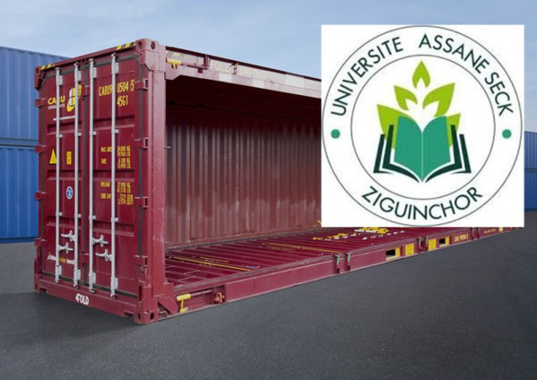 A l’Université de Ziguinchor, les cours se déroulent dans des conteneurs A l’Université de Ziguinchor, les cours se déroulent dans des conteneurs