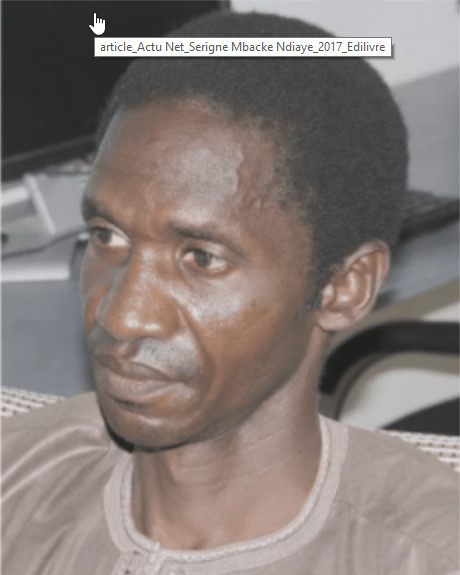 Serigne Mbackè Ndiaye descend l’oligarchie politico-maraboutique Serigne Mbackè Ndiaye descend l’oligarchie politico-maraboutique