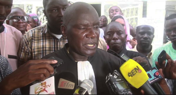 UNE MAFIA À TOUBA : Me Babou demande l'ouverture d'une enquête criminelle dans l'affaire des faux médicaments saisis UNE MAFIA À TOUBA : Me Babou demande l'ouverture d'une enquête criminelle dans l'affaire des faux médicaments saisis