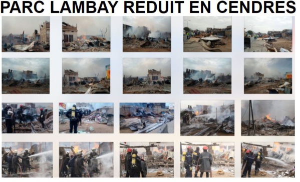 Parc Lambay réduit en cendres