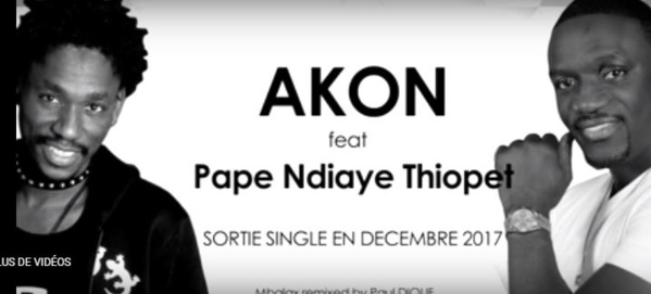 Vidéo : Akon et Pape Thiopet préparent un morceau 100% mbalax Vidéo : Akon et Pape Thiopet préparent un morceau 100% mbalax