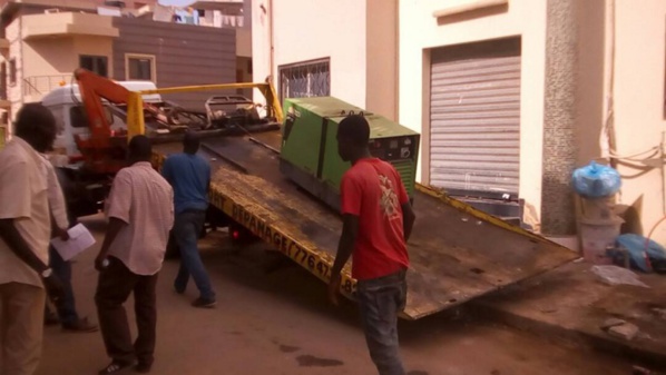 Images: saisie matériel du Journal "La Tribune" Images: saisie matériel du Journal "La Tribune"