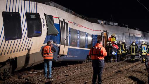 Plusieurs blessés dans une collision entre deux trains en Allemagne