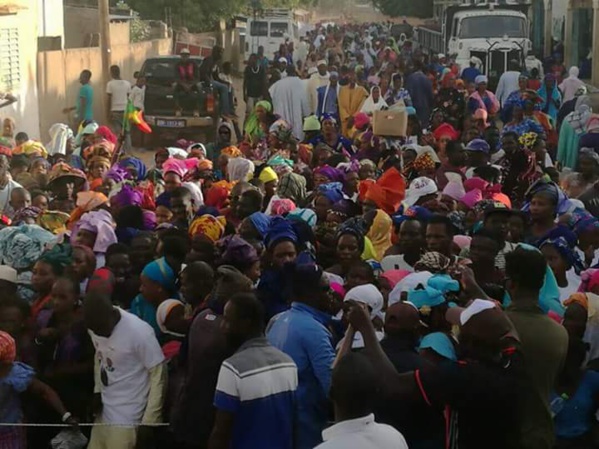 Abdou Karim Sall démontre sa représentativité dans son village natal d'Orkadiere (Images )