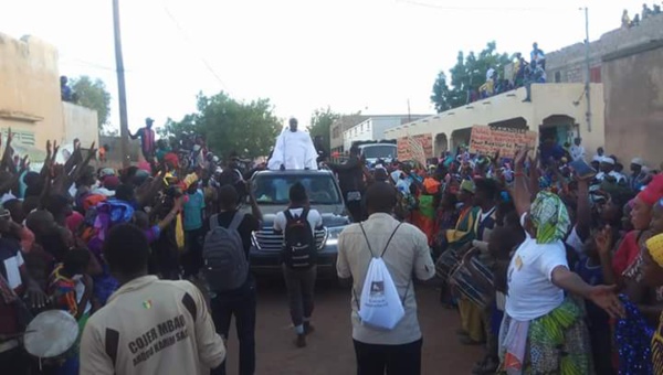 Abdou Karim Sall démontre sa représentativité dans son village natal d'Orkadiere (Images )