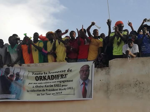 Abdou Karim Sall démontre sa représentativité dans son village natal d'Orkadiere (Images )