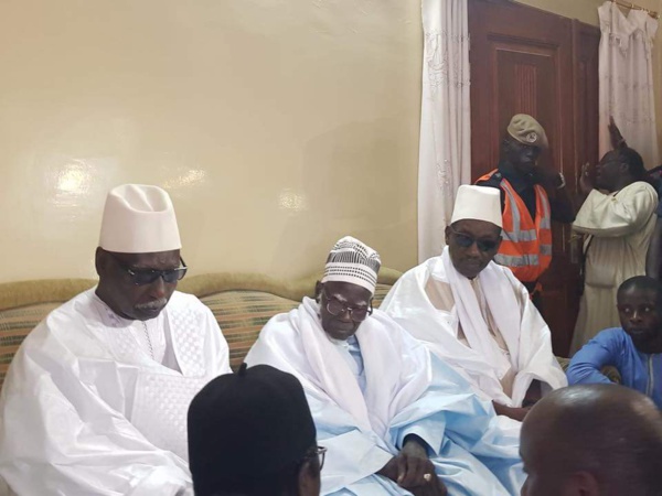 Le Khalif général des Tidiane , Serigne Mbaye Sy à Touba pour présenter ses condoléances