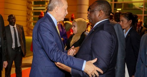 L'arrivée du Président turc à Dakar en images