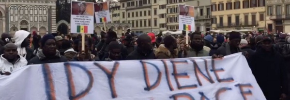 [VIDÉO] "IDY DIÈNE, HOMME DE PAIX, LA VILLE DE FLORENCE T'EMBRASSE"